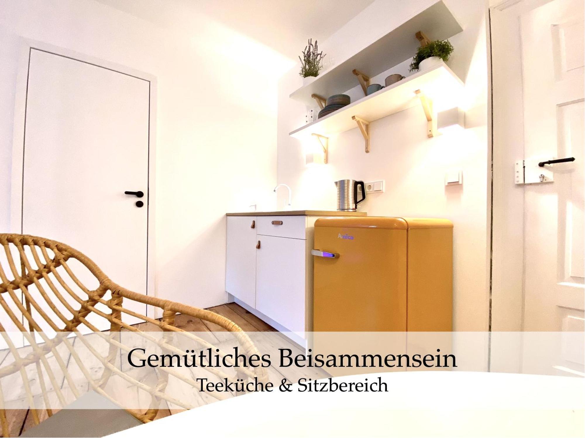 Zentrale 1-Zimmer-Ferienwohnung Mit Digitalem Check In Hof  Luaran gambar